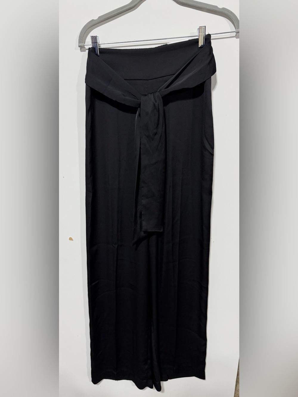 Express Black Pants with Waist Tie